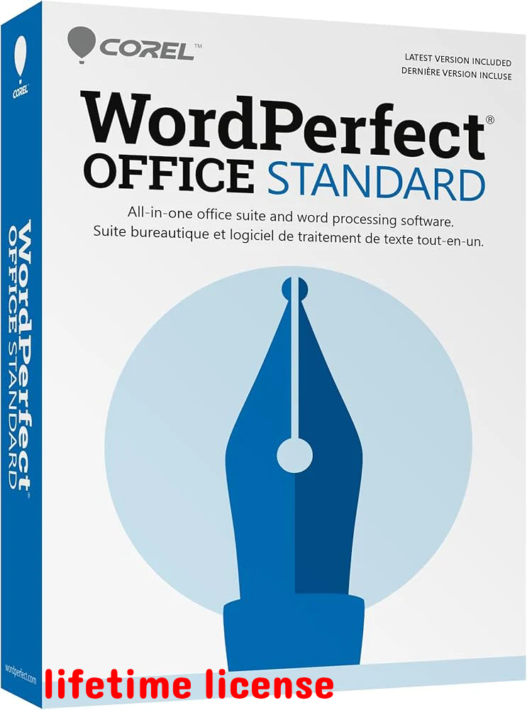 corel wordperfect office standard 2021 lifetime license