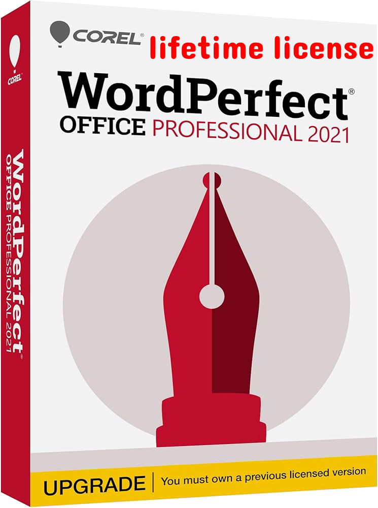 corel wordperfect office professional 2021 lifetime license